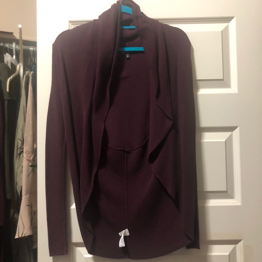 Express purple cardigan. Xs.